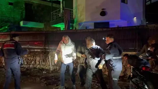 Datça’da Sel Felaketi: Kayıp Sürücü Ahmet U. Bir Saatte Sağ Kurtarıldı