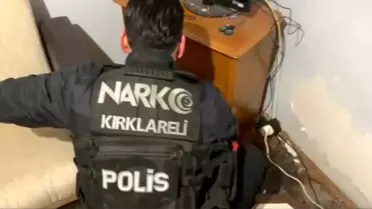 Kırklareli'de Uyuşturucu Operasyonu: Tek Şahıs Gözaltına Alındı