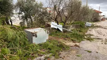 Manavgat’ta Şiddetli Hortum Camiyi Yıktı, Bir Kişi Yaralandı