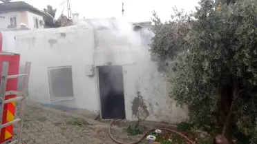 Silifke'de Ev Yangını: Tamamen Kullanılamaz Hale Gelen Konut