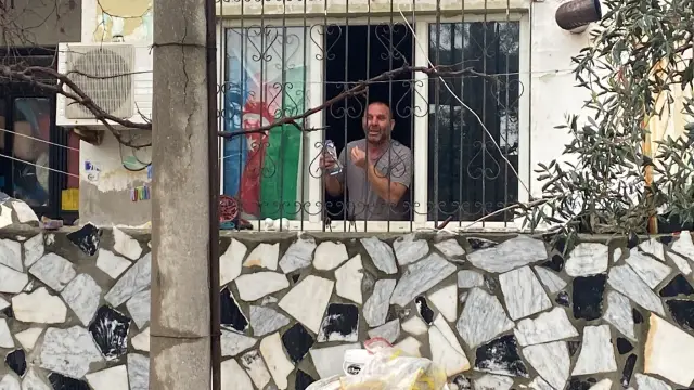 Tahliye sırasında çekilen fotoğraf 1