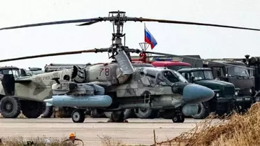 Suriye'nin Kamışlı Havaalanı'nda Rus Askeri Birimlerin Çekilmesi Başladı