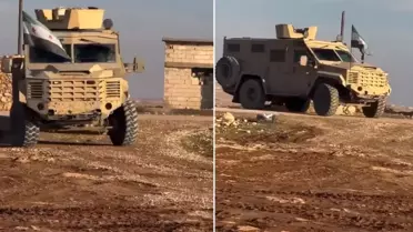 Suriye Ordusu, YPG'den Ele Geçirdiği Zırhlı Araçlarla Çatışma Hattını Yeniden Şekillendiriyor