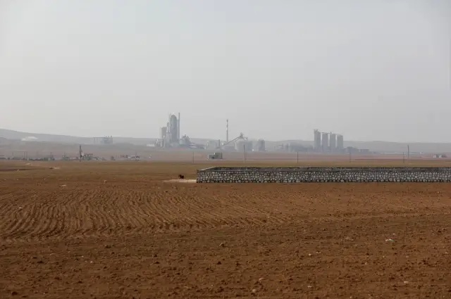 Suriye’deki çimento fabrikası