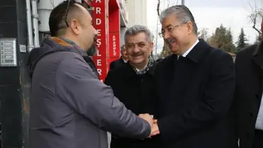 Eskişehir Valisi Erdinç Yılmaz, Odunpazarı’nda Esnafla Buluştu