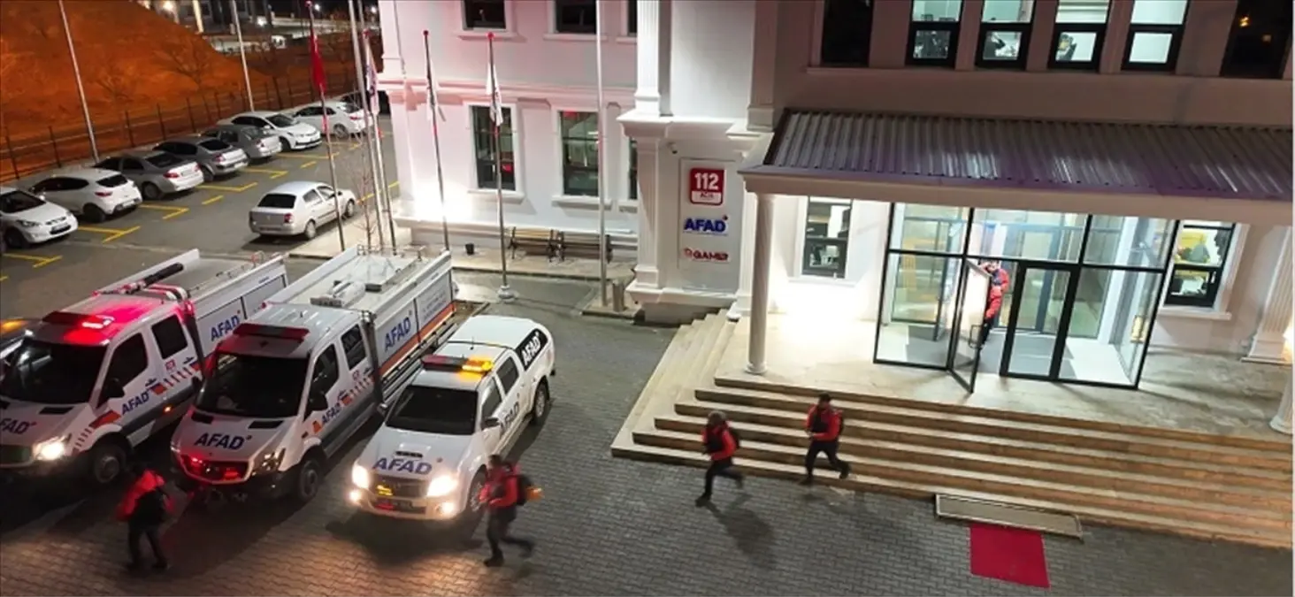 Kırşehir'de Acil Durum Tatbikatı Başarıyla Gerçekleştirildi