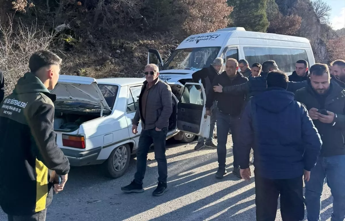 Kaza yerinde fotoğraf