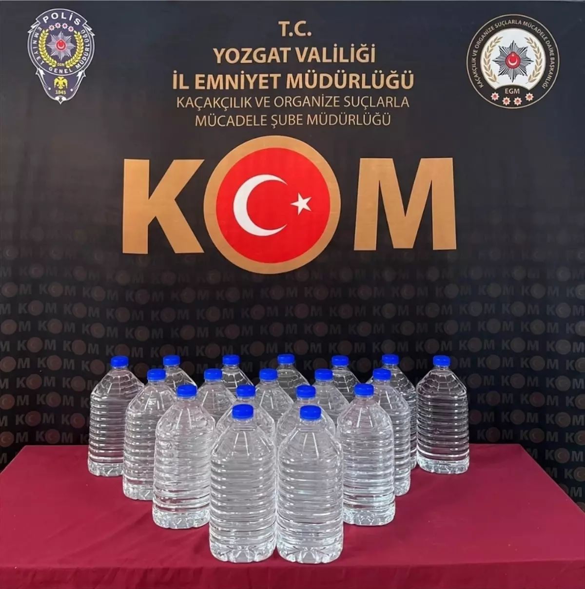 Yerköy'de 100 Litre Kaçak Alkol Ele Geçirildi: Operasyonun Detayları