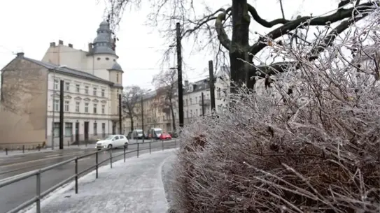 Berlin'de Beklenmedik Buzlanma Şehri Trafiği Felçledi