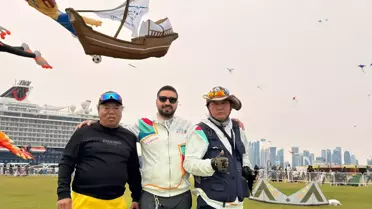 Zahit Mungan, Doha’da Uçurtma Festivali’nde Türkiye’yi Gururla Temsil Etti