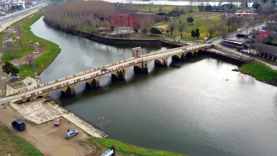 Edirne nehirlerinde yükselen su seviyesi – ana görsel