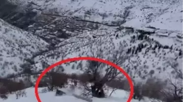 Diyarbakır’da Enerji Çalışanları Kayma Kazasını Kayıtlara Yansıttı