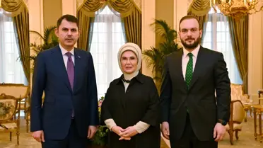 Emine Erdoğan, COP31 Hazırlık Toplantısında Murat Kurum ve Samed Ağırbaş ile Buluştu