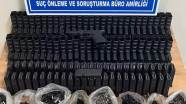 Seydişehir'de Valiz Kontrolü Sonucu Tabanca Parçaları Ele Geçirildi