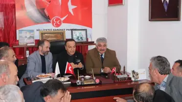 MHP Milletvekili Özyürek, Ulaş’ta Muhtarlarla Görüşme Gerçekleştirdi