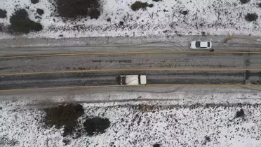 Menteşe'de Şiddetli Sağanak ve Kar Yağışı Yol Açtı