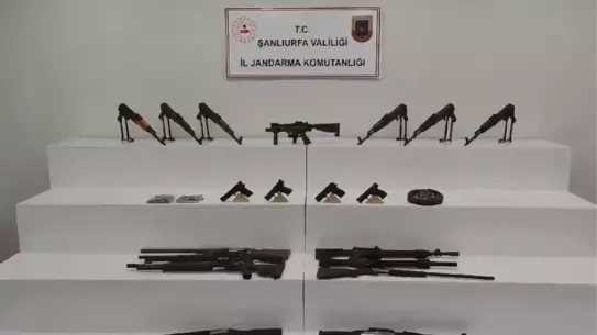 Operasyonda ele geçirilen silahlar ve mühimmat