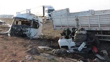 Cizre'de Tır Çarpışması: 2 Sürücü Yaralandı, Trafik Akışı Yeniden Başladı