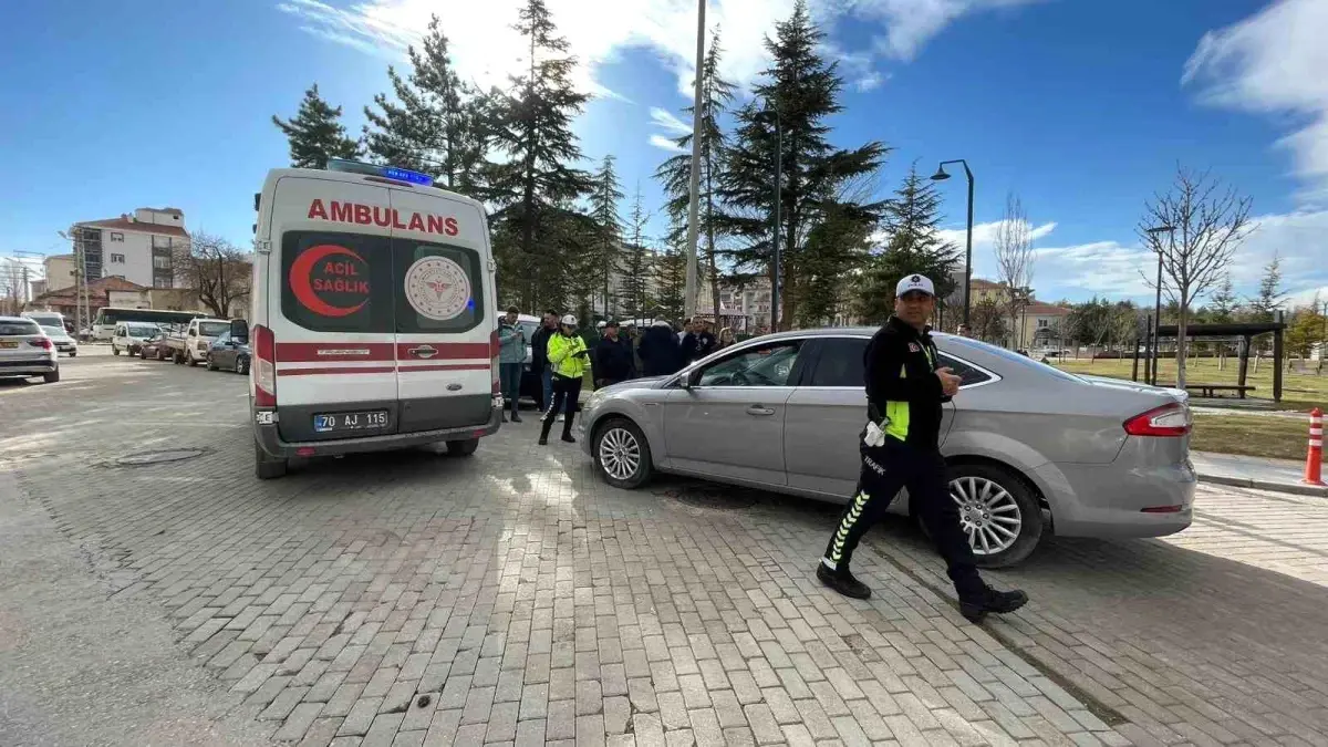 Karaman’da Bisikletli Trafik Kazası: Sürücü Ağır Yaralı