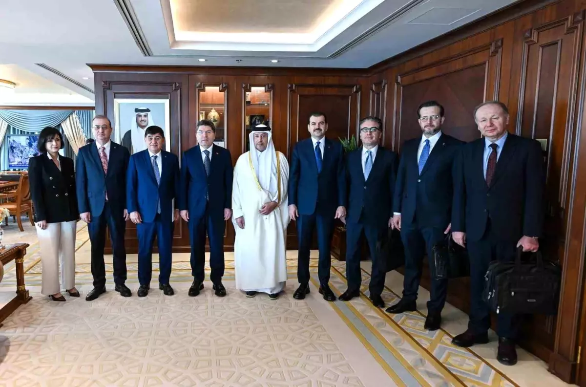 Adalet Bakanı Tunç Katar ziyareti