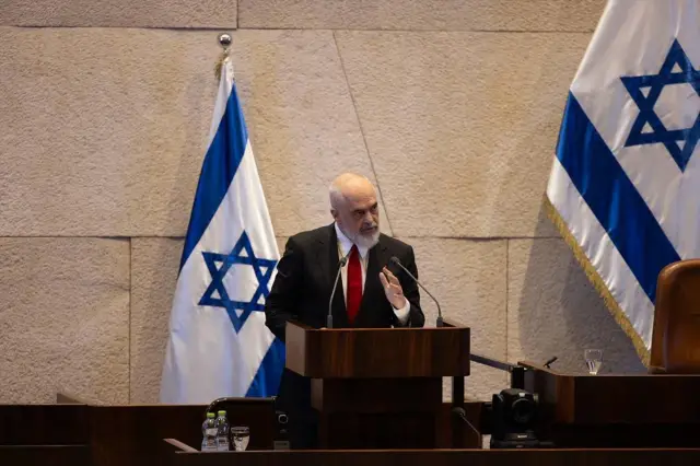 İsrail Parlamentosu salonu