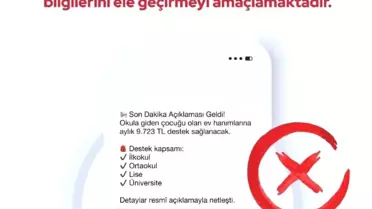 Aile Bakanlığı, Ev Hanımlarını Hedef Alan Sahte Yardım Paylaşımlarına Dikkat Çekti