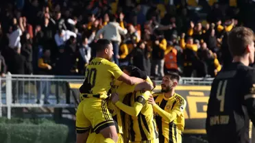 Aliağa FK ve Mardin 1969 Spor maçından bir an