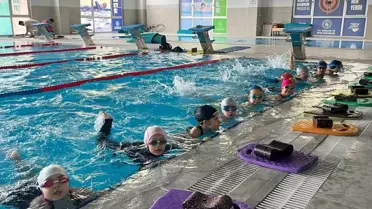 Aydın’da Minik Yüzücüler Yaz Tatiline Hazır: Yüzme Kursları Başladı