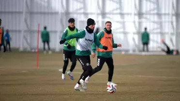 Konyaspor antrenman anı