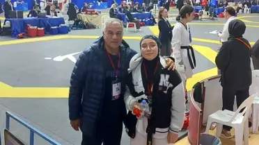 Köyceğizli Taekwondo Yıldızı Azra Karakaş Türkiye Şampiyonası Vizesini Kazandı