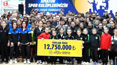 Manisa Büyükşehir Belediyesi, 123 Amatör Spor Kulübüne 12,7 Milyon TL Destek Sağladı