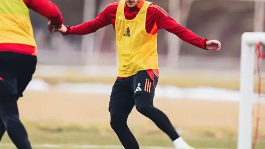 Kayserispor antrenman görüntüsü