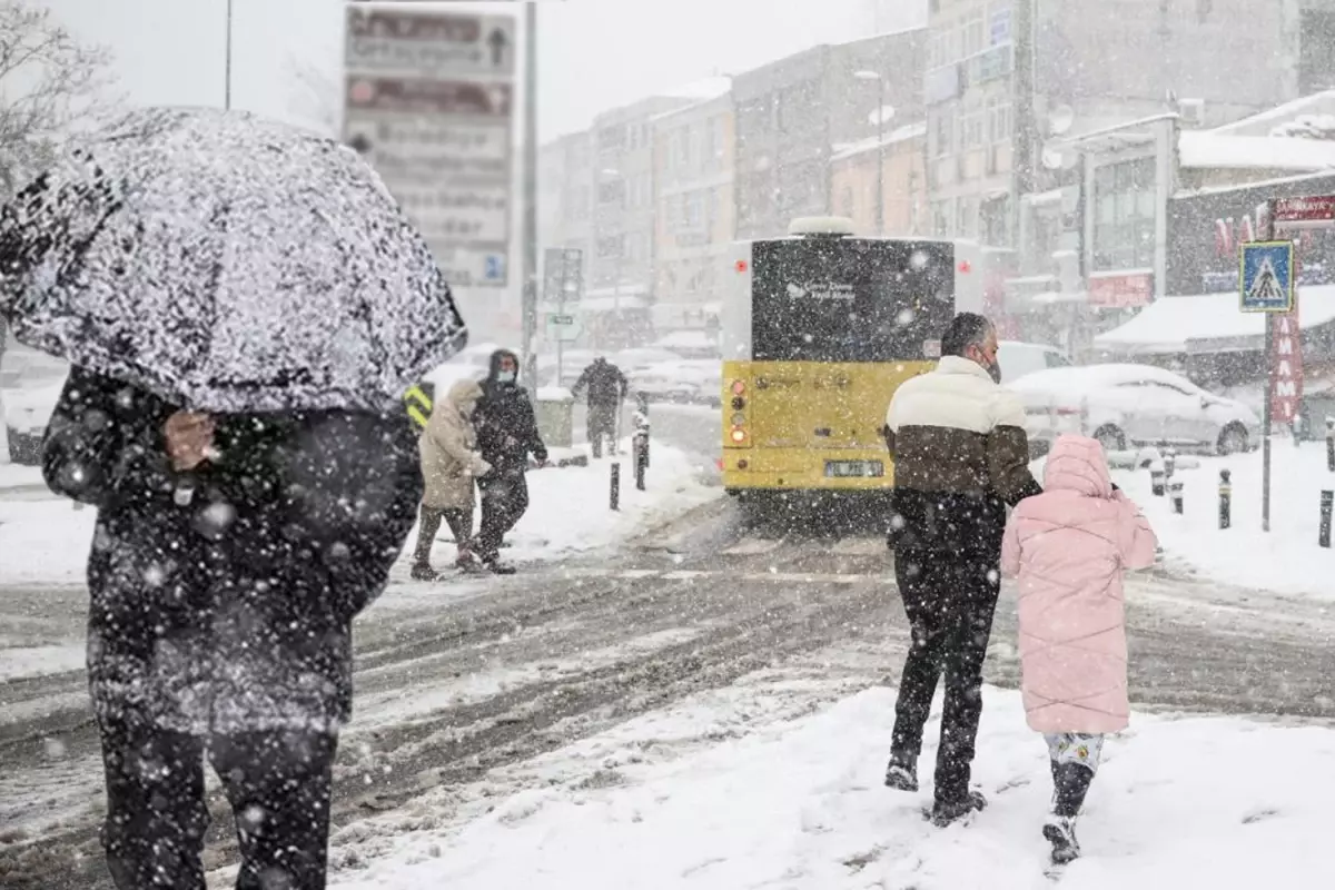 İstanbul’da yeni kar yağışı