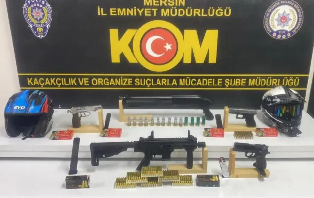 Mersin Emniyet Müdürlüğü yetkilileri