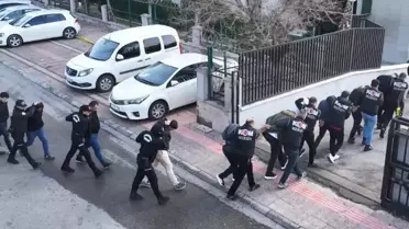 Mersin'de Lavaş Çetesi Operasyonu: 38 Şüpheli Yakalandı, 17 Tutuklandı