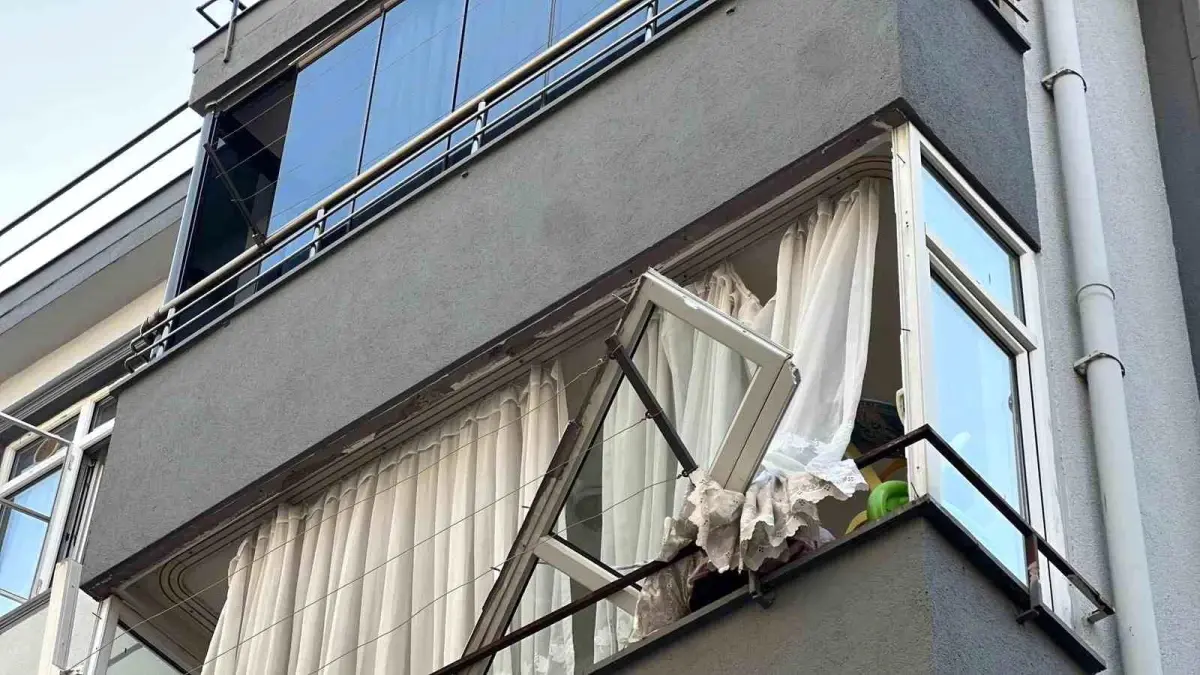 Kahramanmaraş evinde mutfak patlaması