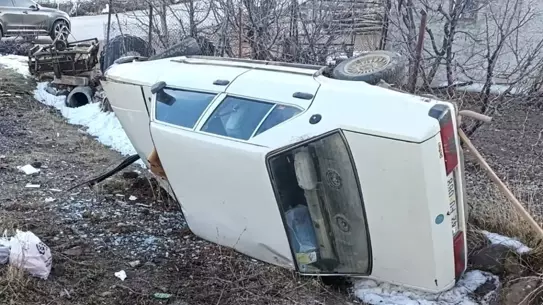 Kazadan sonra yangın