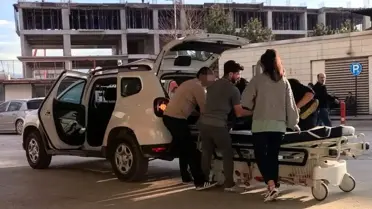 İnegöl'de Çatı Tamiri Sırasında Kaza: İşçi Yaralandı