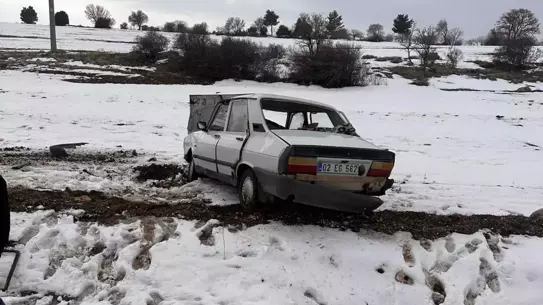 Adıyaman Gölbaşı'nda Köy Korucusu Mehmet Ö. Kaza Sonrası Hastaneye Kaldırıldı