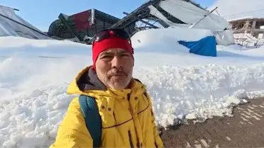 Tokat’ta Kar Ağırlığı Halı Saha Çatısını Yıktı: Can Kaybı Yok, Maddi Hasar Var