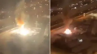 Moskova’da Gece Yarısı Şok Eden Patlama: Elektrik İstasyonunda Büyük Patlama Gökyüzünü Aydınlattı