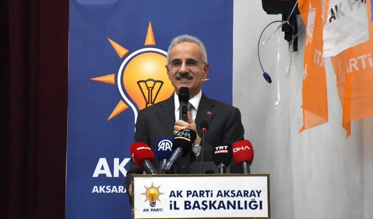 Ulaştırma Bakanı Uraloğlu, Aksaray’a 46 Milyar Lira Yatırımını Vurguladı