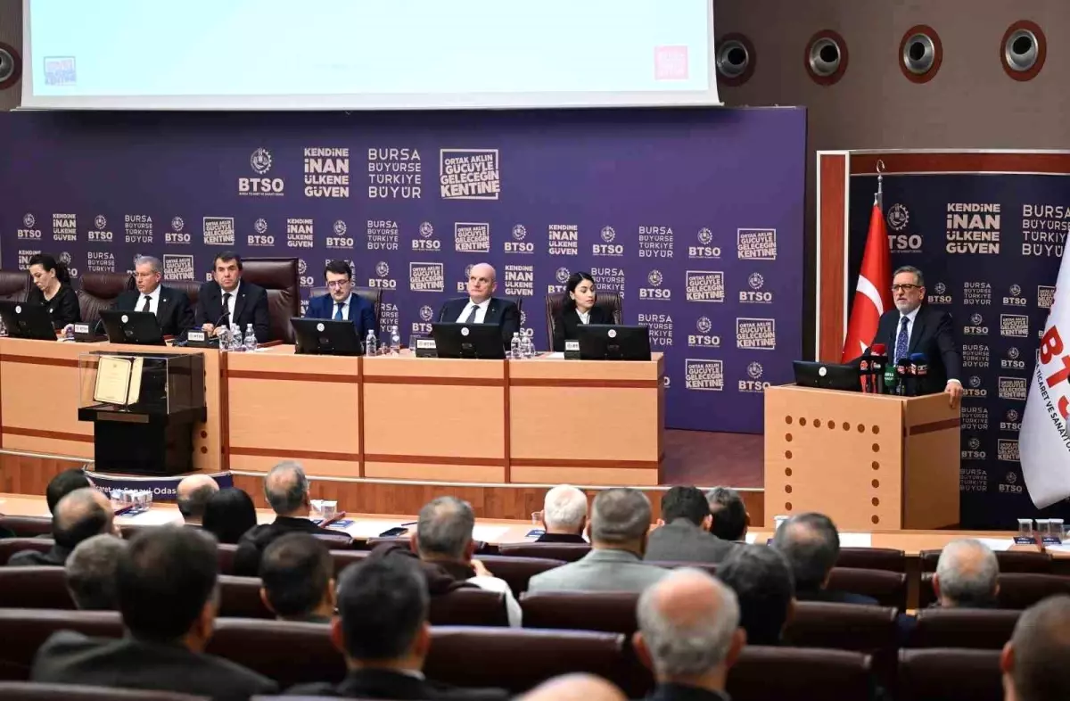 BTSO 2026 İlk Meclis Toplantısında Bursa’nın Küresel Ekonomi Rolü Vurgulandı