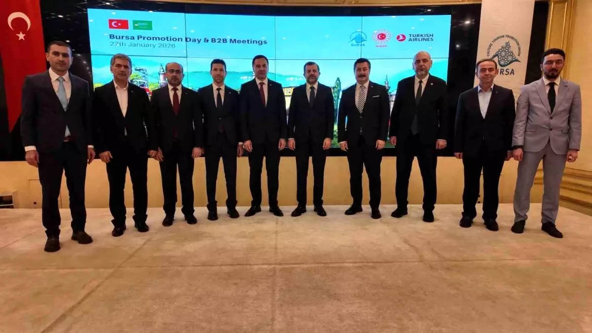 Bursa tanıtım programı Cidde’de