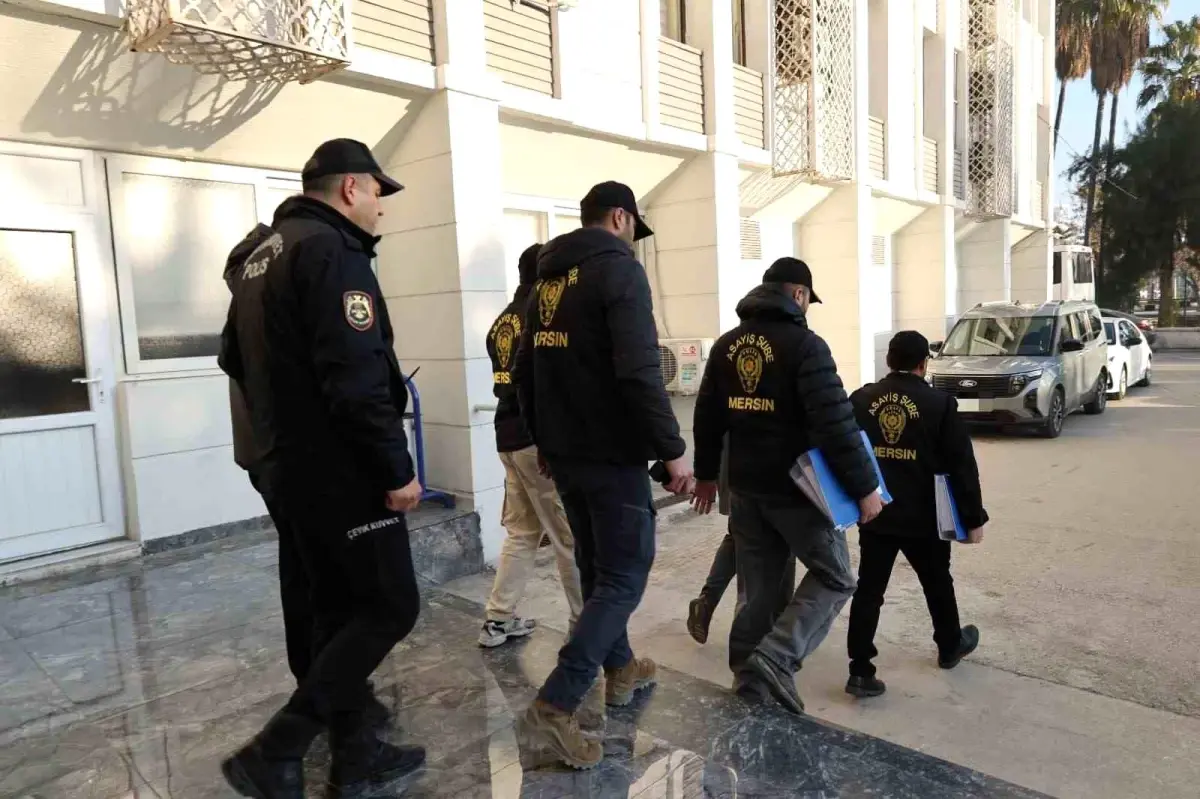 Mersin dolandırıcılık operasyonu