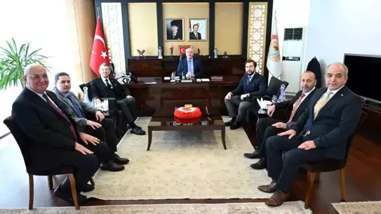 Denizli OSB Yönetimi Vali Yavuz Selim Köşger'i Karşıladı