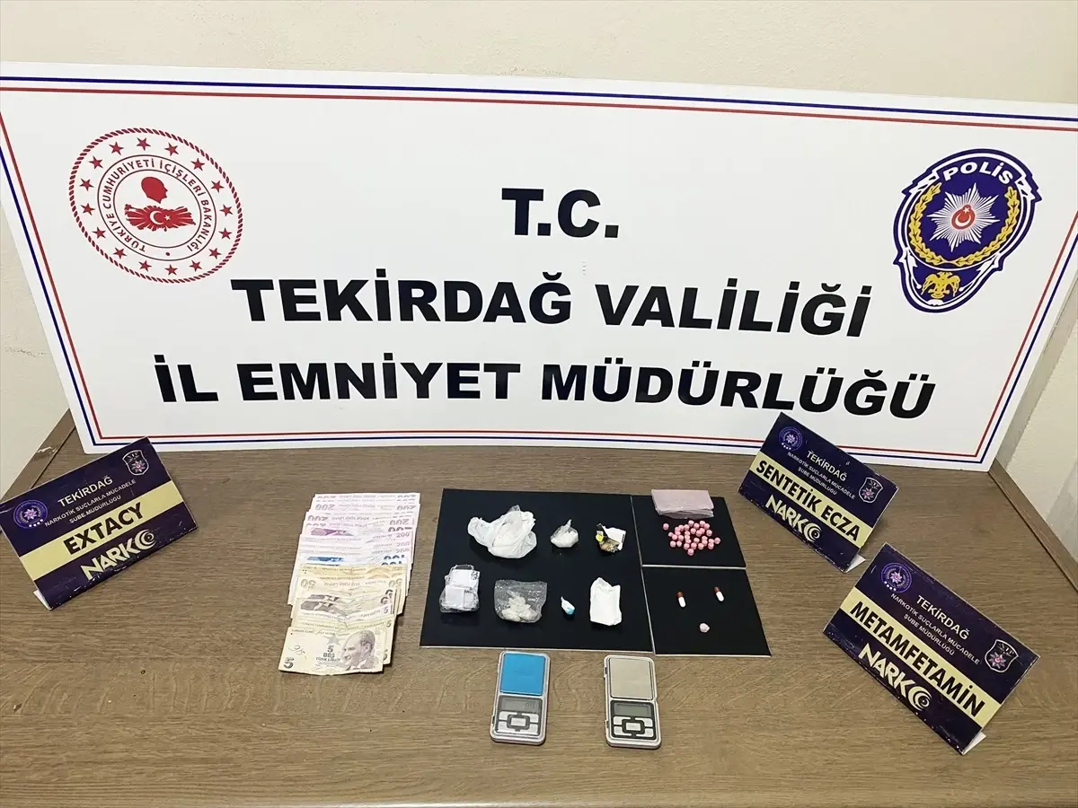 Tekirdağ’da Uyuşturucu Kaçakçılığına Büyük Operasyon: 16 Şüpheli Gözaltında