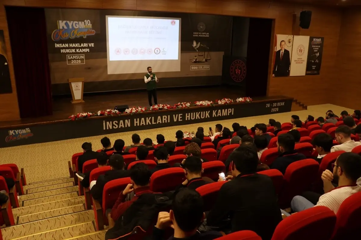 Yeşilay gençlik kampı Samsun