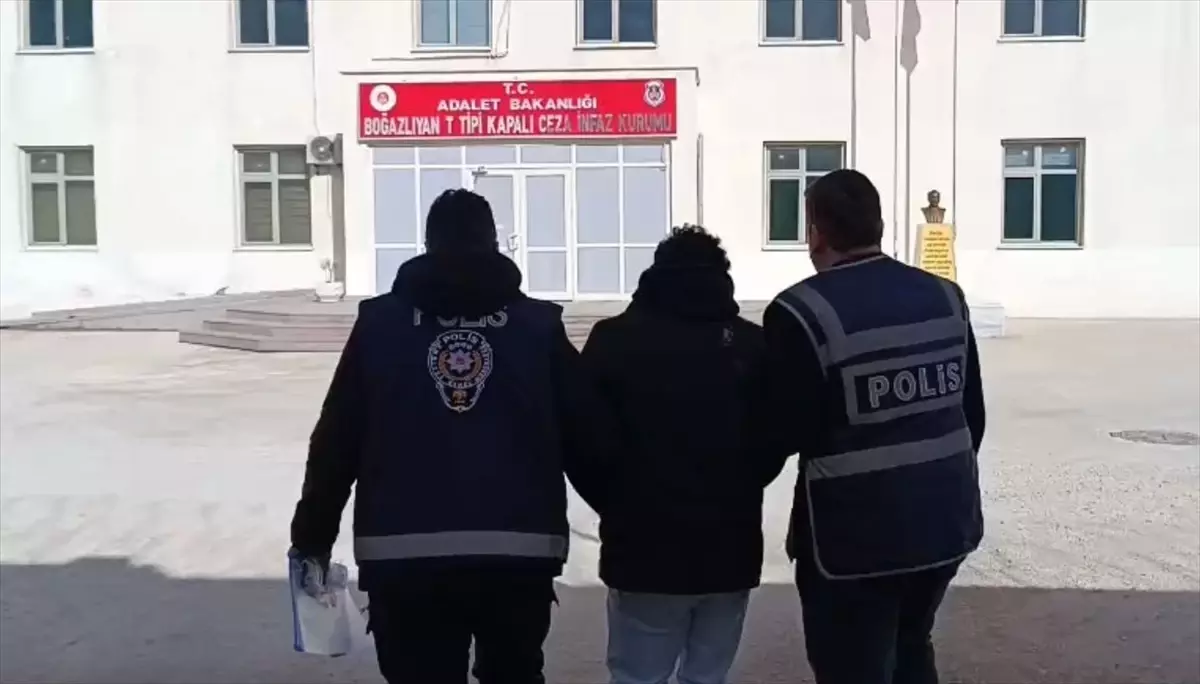 Yozgat’ta 16 Yıl 2 Ay Hapis Cezalı Kaçak G.K. Yakalandı