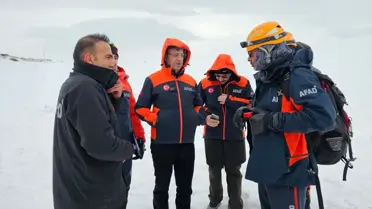 Van'da Çığda Arama Kurtarma Eğitimi: AK Parti Milletvekili Turkmenoğlu'ndan AFAD'a Özel Eğitim